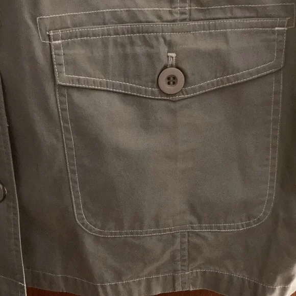 Liz and Me Very Soft Jacket Olive Green 3x - Picture 6 of 6